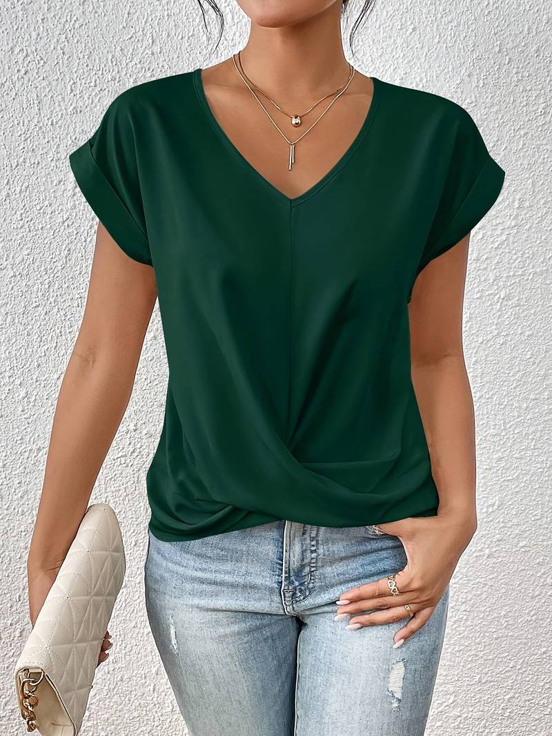 ELLA™ - CASUAL SHORT-SLEEVE TOP