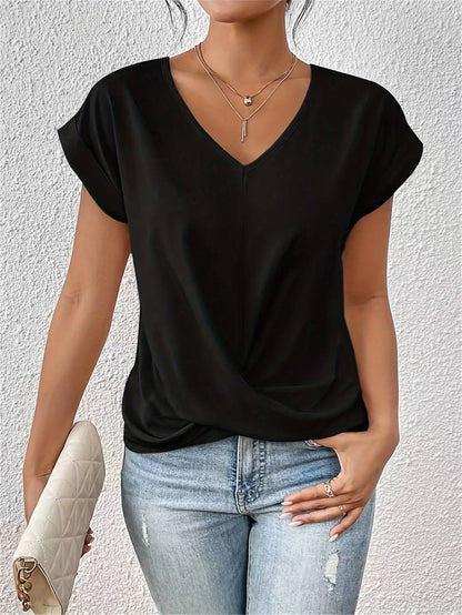 ELLA™ - CASUAL SHORT-SLEEVE TOP