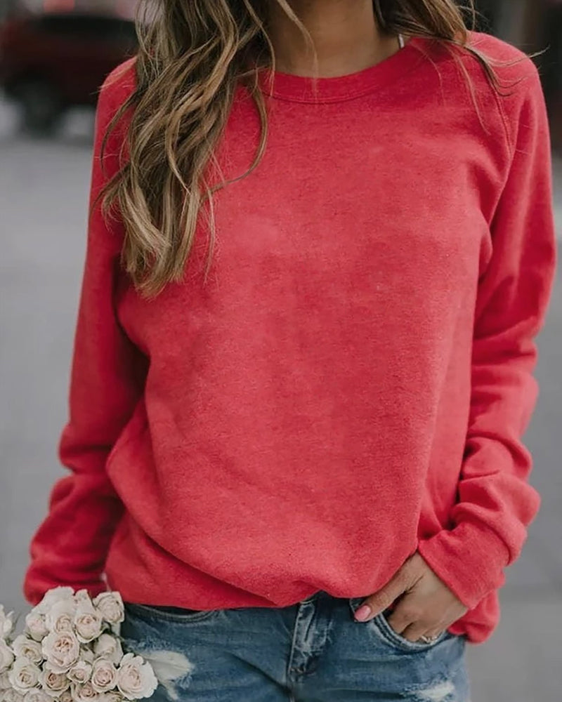 Eliza™ - Stylish, comfortable crew neck sweatshirt