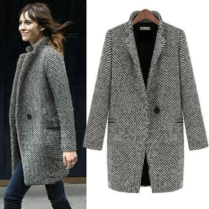 Caterinella™ - Long wool jacket