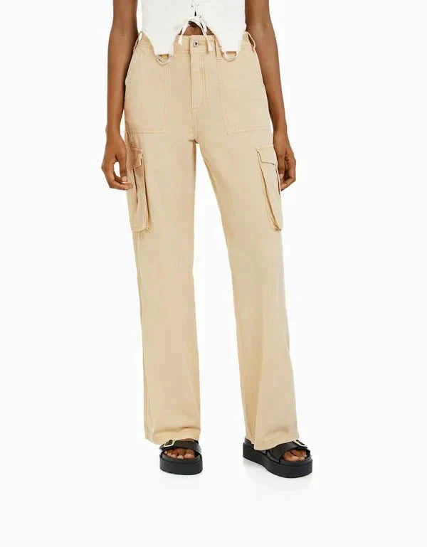 EMMA - STRAIGHT FIT CARGO PANTS